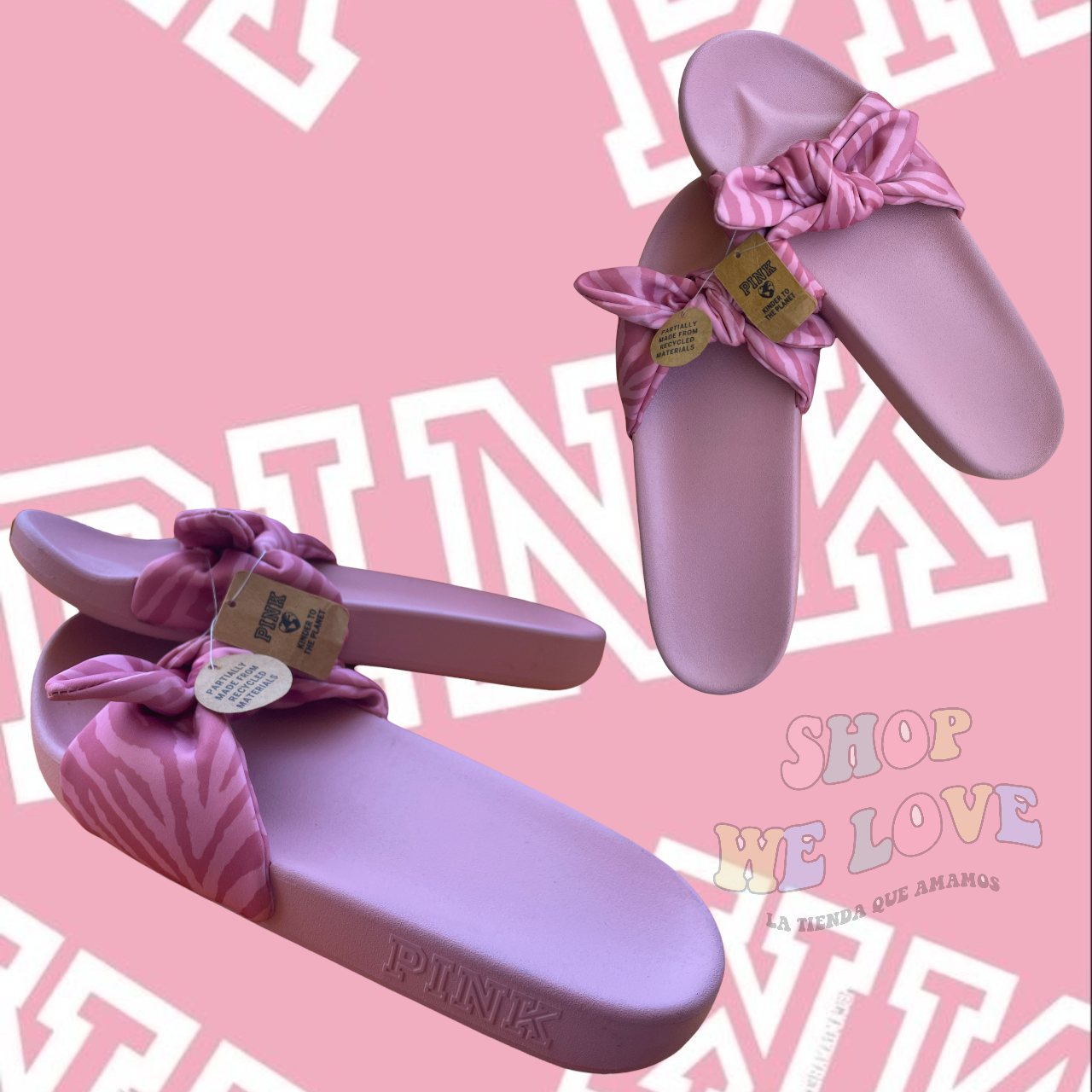 Sandalias Pink Victoria s Secret