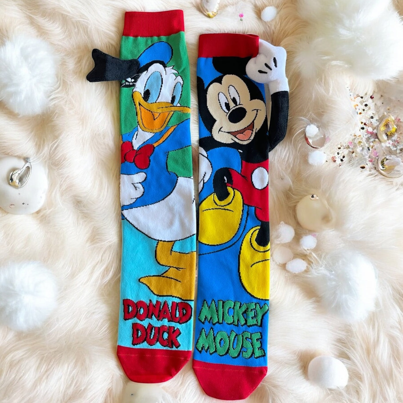 Calcetines Donald y Mickey 3D