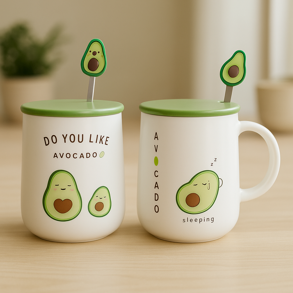 Tazas Avocado Dreams – Edición “Do You Like & Sleeping”