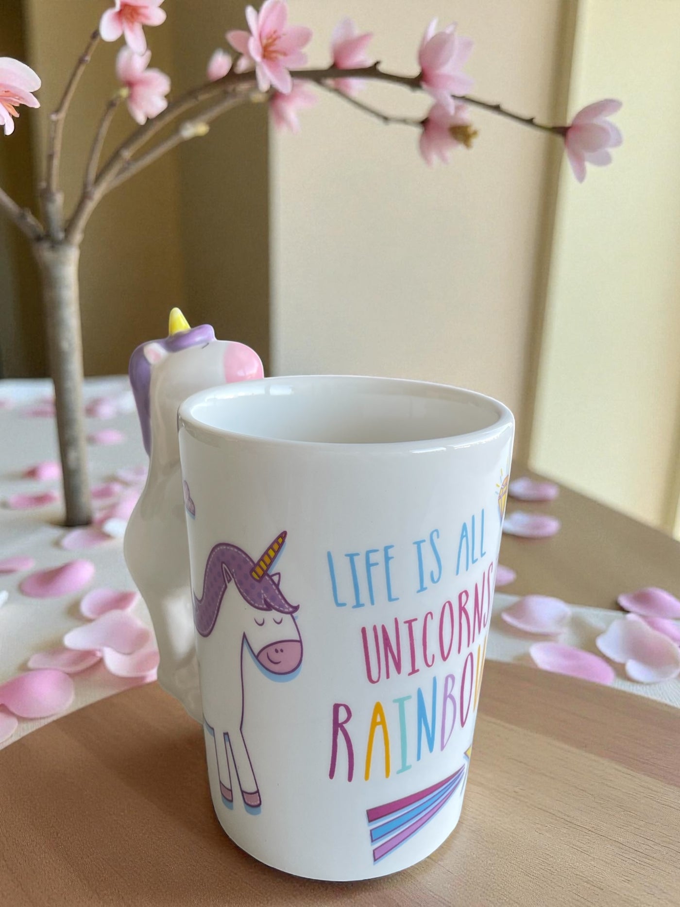 Taza Unicornio Amoroso 💕 – Edición mágica con figura 3D