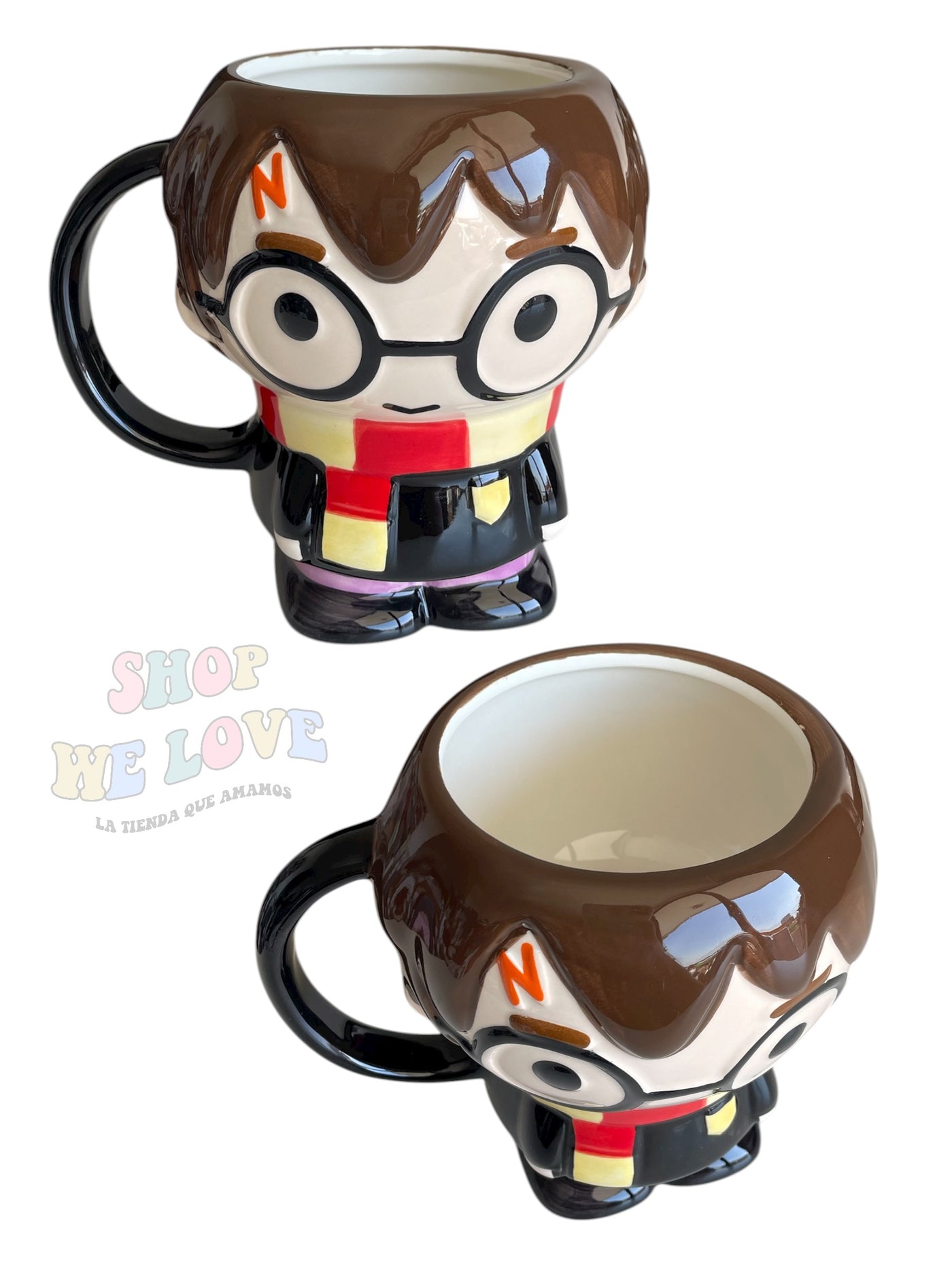Taza Mágica Hechicero ⚡ | Taza Cerámica 3D Inspirada en Harry Potter