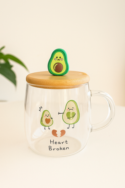 Tazas de Vidrio con Palta