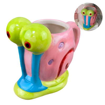 Taza Caracol Gary Divertido 3D – Inspirada en el Personaje Clásico 🐌