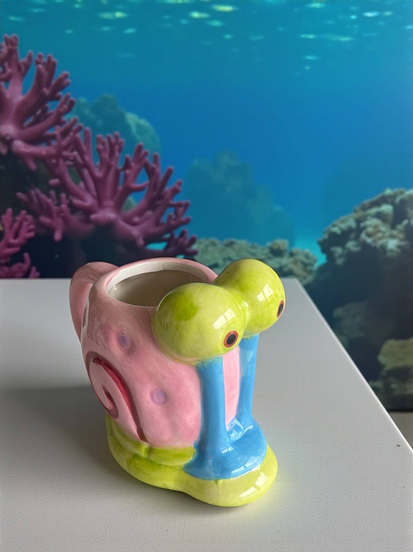 Taza Caracol Gary Divertido 3D – Inspirada en el Personaje Clásico 🐌