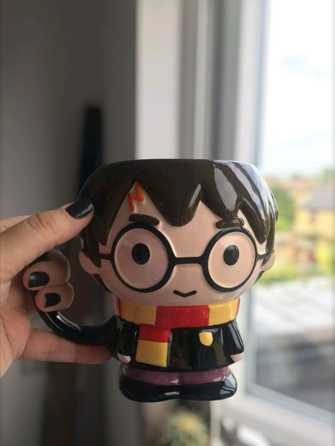 Taza Mágica Hechicero ⚡ | Taza Cerámica 3D Inspirada en Harry Potter
