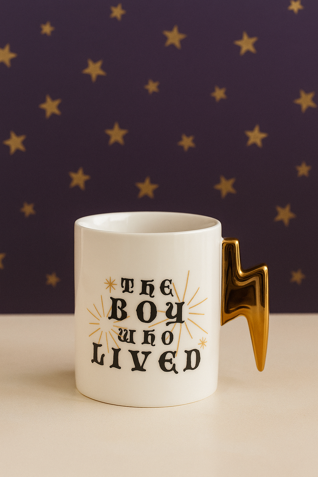 Taza Mágica Inspiración Hechicera Harry potter⚡ – Asa Dorada Edición Especial