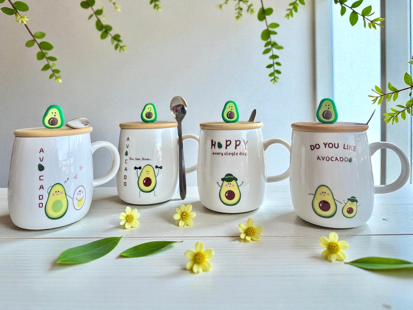 Tazas avocado Love