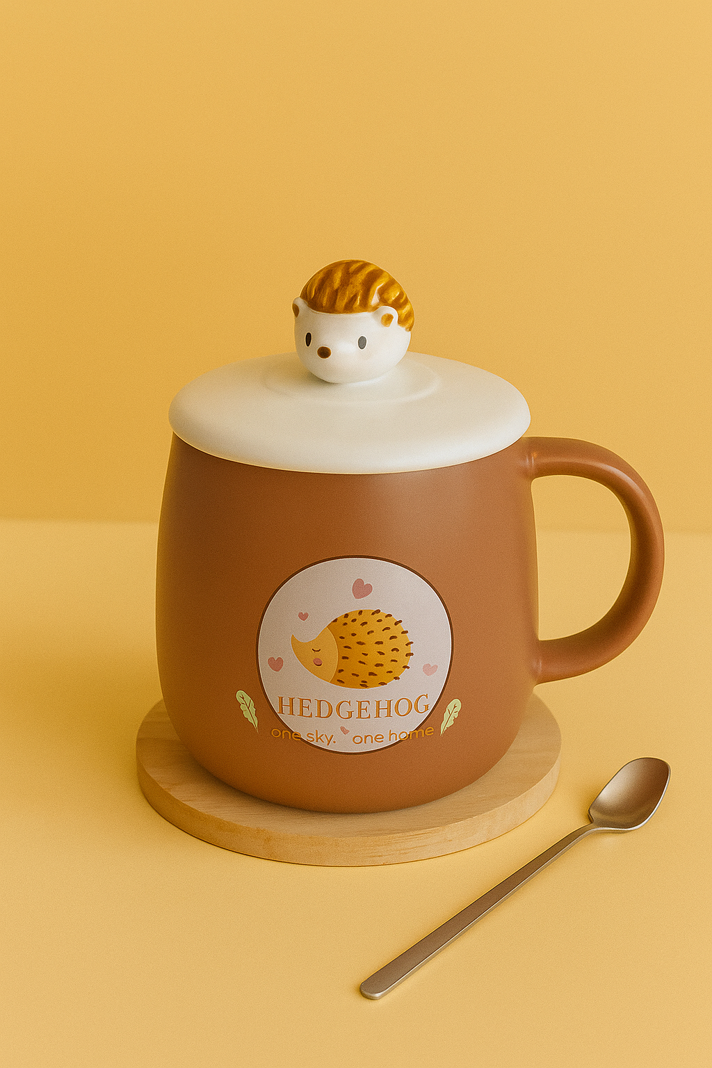 🦔 Tazas Erizo “One Sky, One Home” – Colección Hedgehog