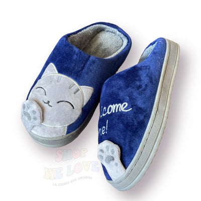 Pantuflas Gatito patita 3D