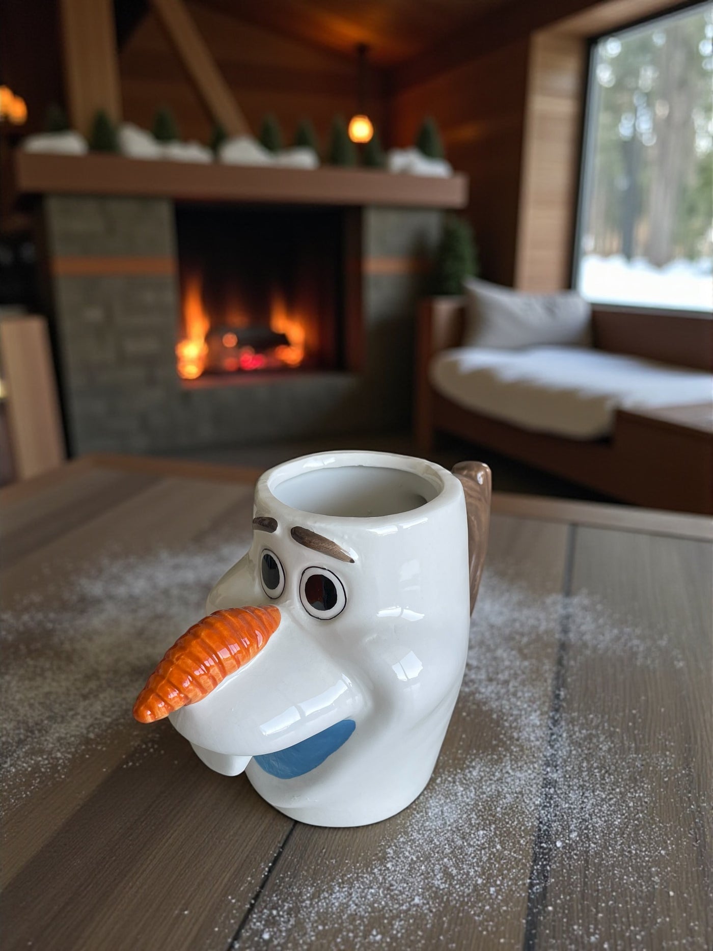 Tazón 3D Olaf Frozen