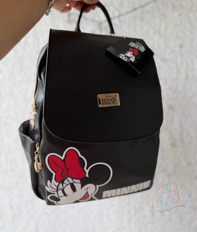 Mochila Minnie Negra