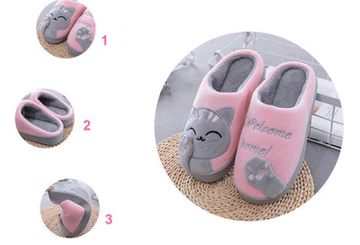 Pantuflas Gatito patita 3D