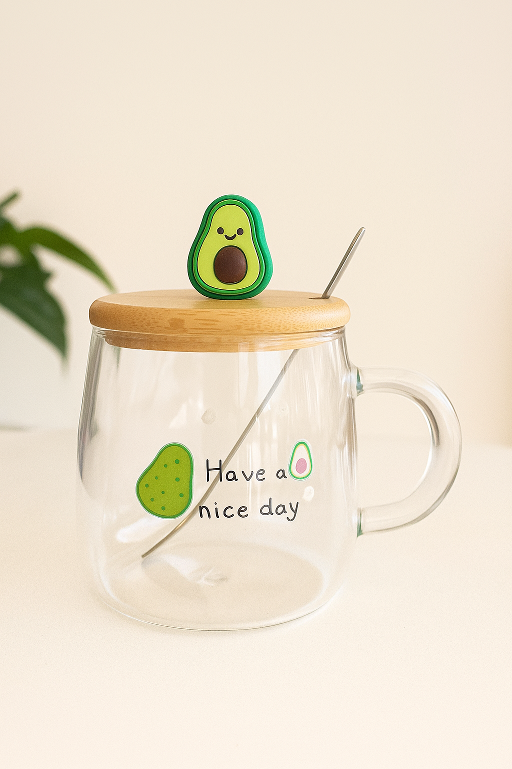Tazas de Vidrio con Palta