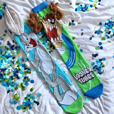 Calcetines bugs bunny y tazmania 3D