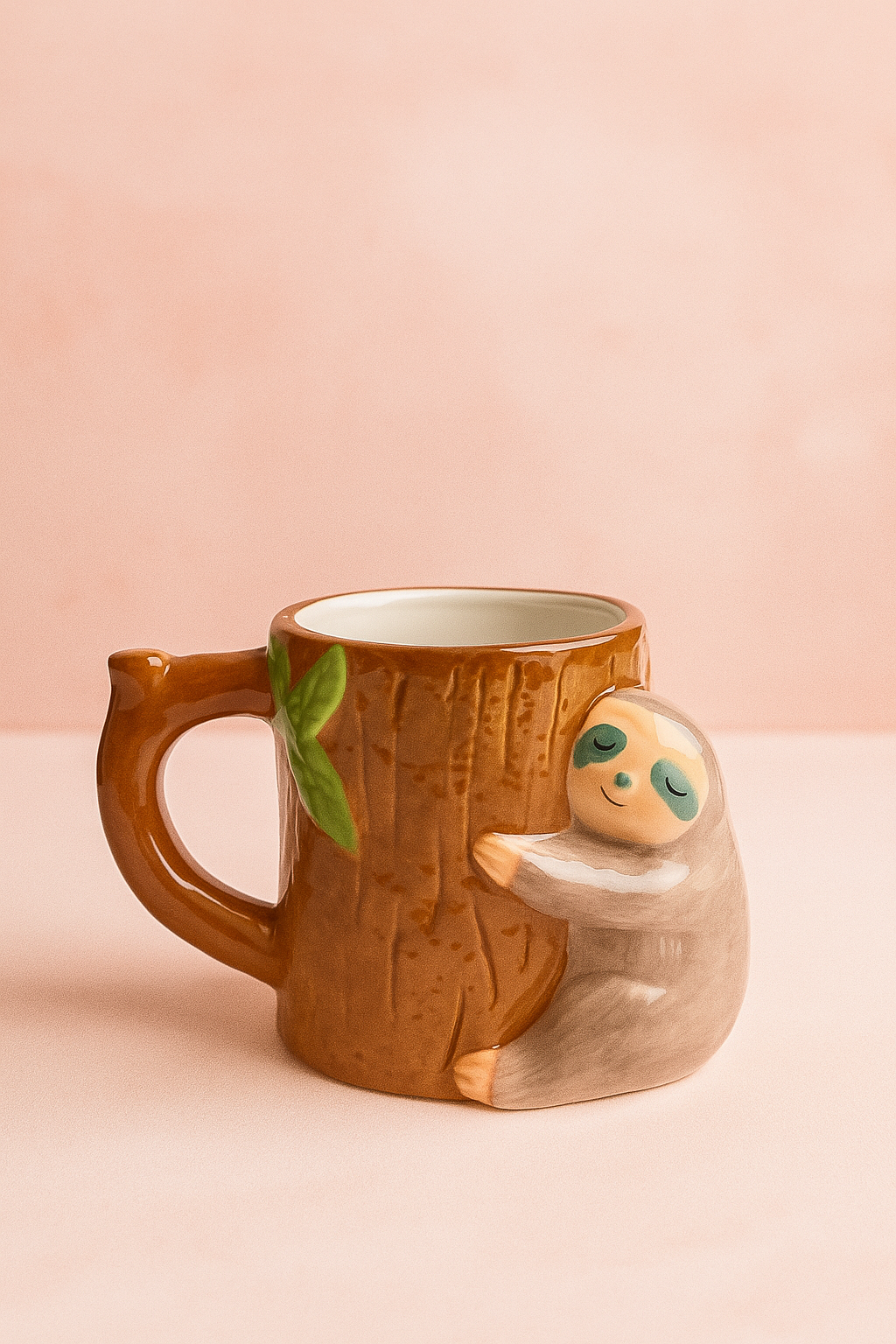 Taza Perezoso 🦥 | Taza Cerámica con Diseño 3D Relajante y Adorable