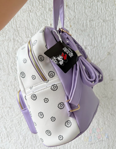 Mochila Minnie Mouse – Edición Premium Blanca | Colores Lila o Negro