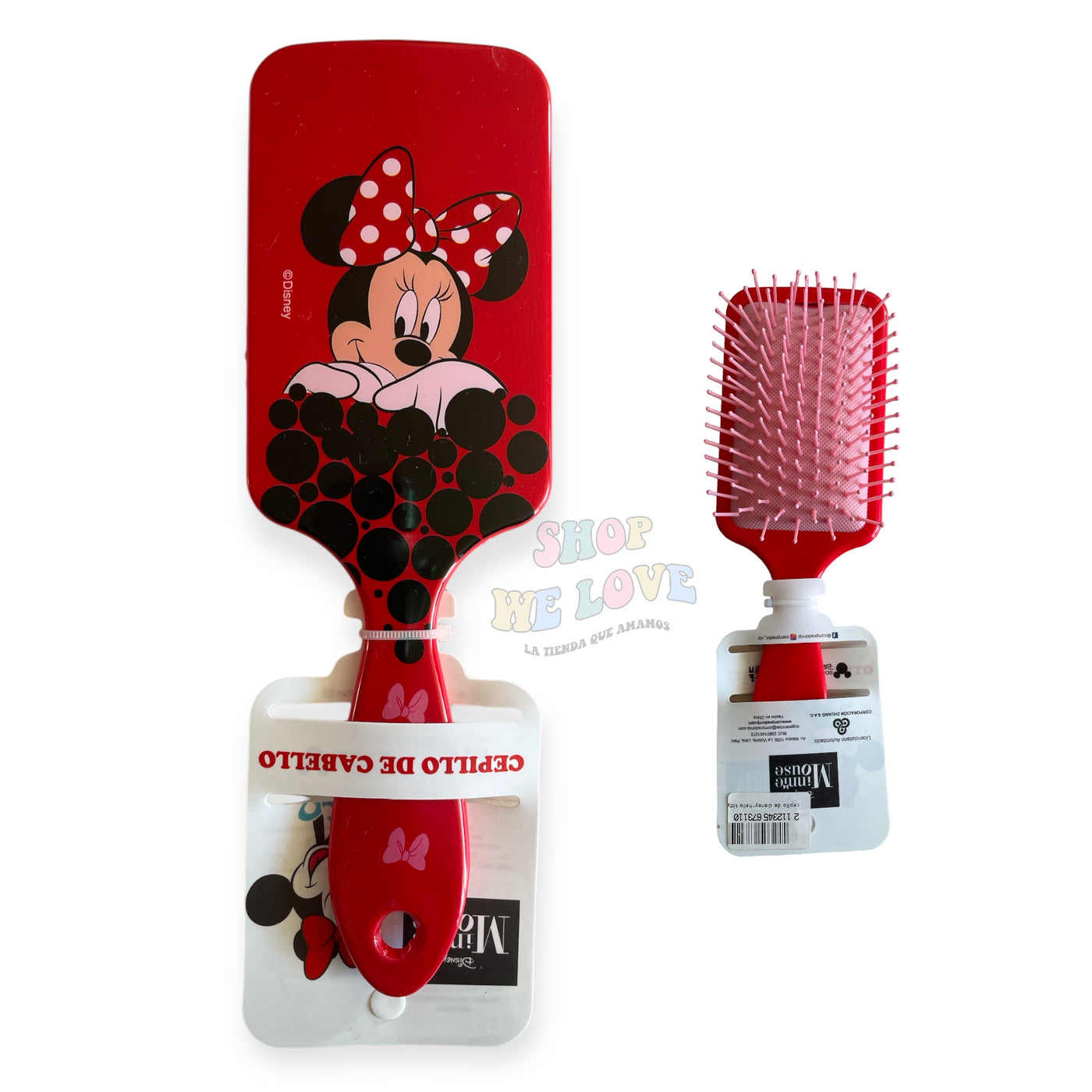 Cepillo de pelo Minnie Mouse