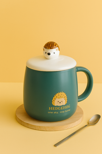 🦔 Tazas Erizo “One Sky, One Home” – Colección Hedgehog