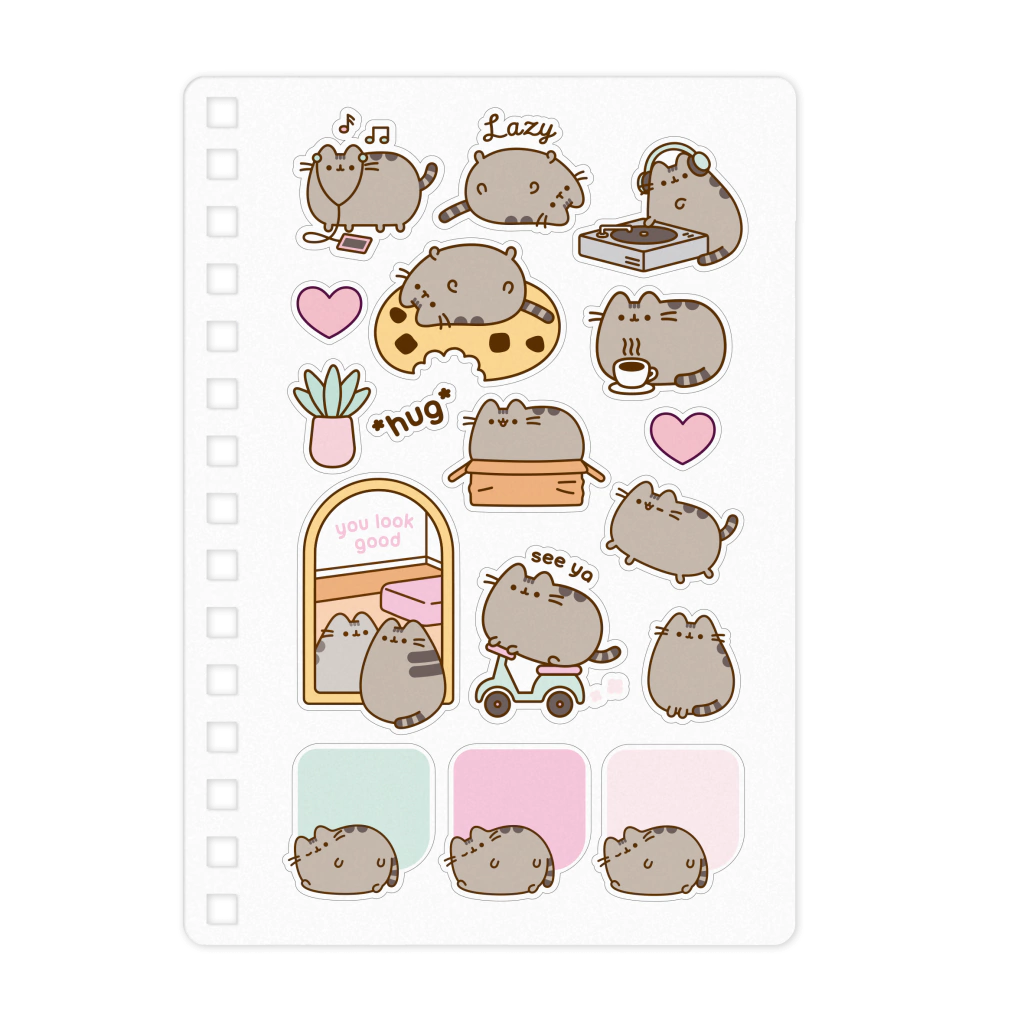 Agenda 2026 Pusheen – Edición Premium Pastel con Stickers y Separadores Mensuales