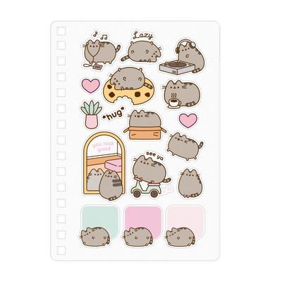 Agenda 2026 Pusheen – Edición Premium Pastel con Stickers y Separadores Mensuales