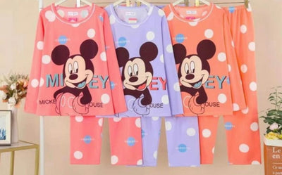 Pijama Mickey manga larga