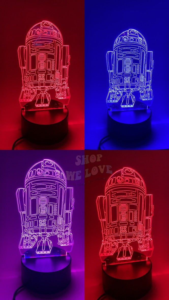 Lámpara Star Wars Cambia de Colores