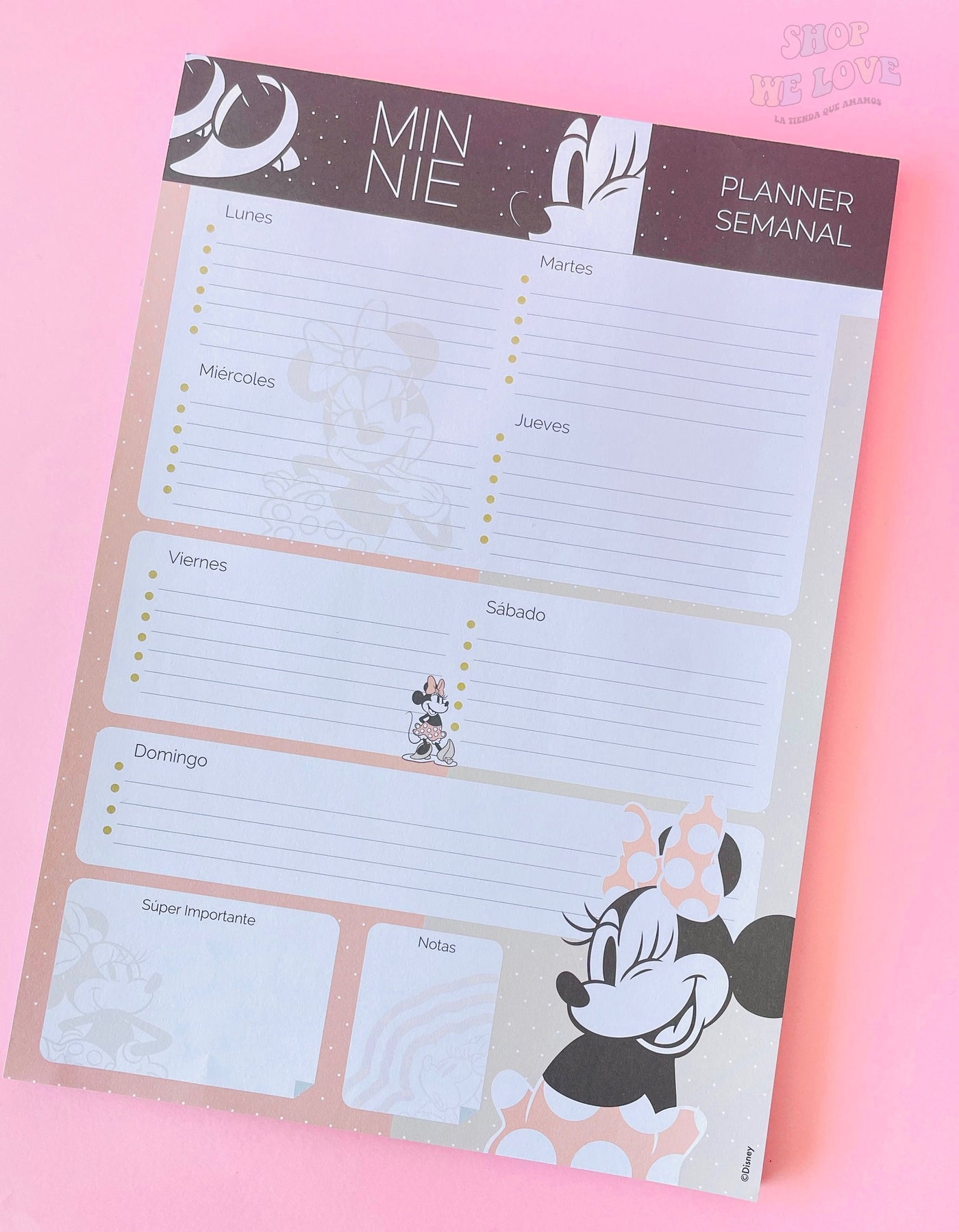Planner Minnie mouse
