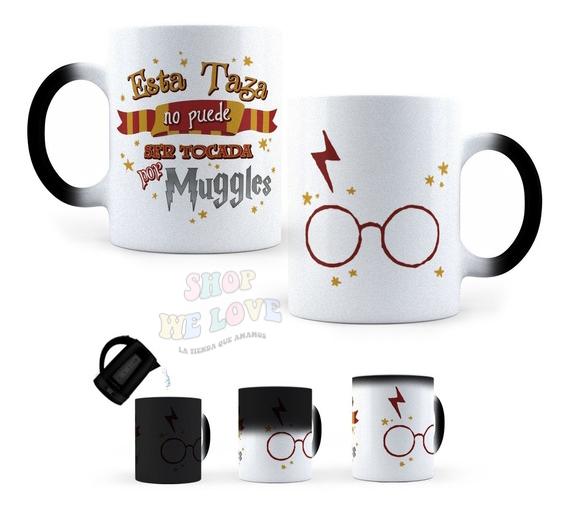 Taza Mágica Harry Potter Muggles