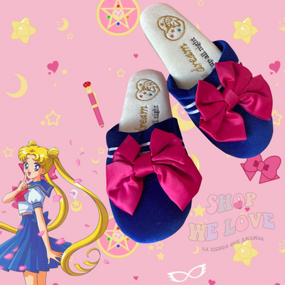 Pantuflas Moño Sailor Moon