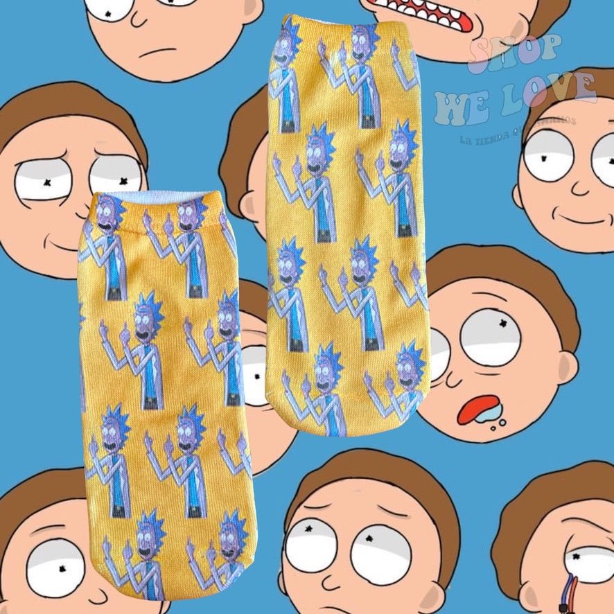 Calcetines Rick And Morty