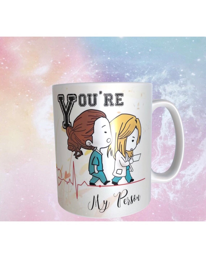 Taza Greys Anatomy "You are my person"