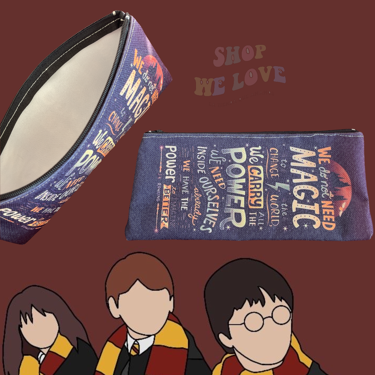 Estuche Harry Potter