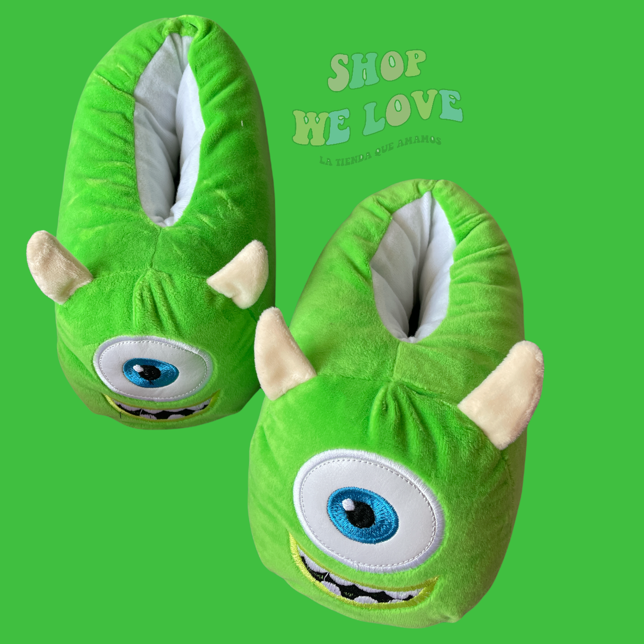 Pantuflas Mike Monster Inc