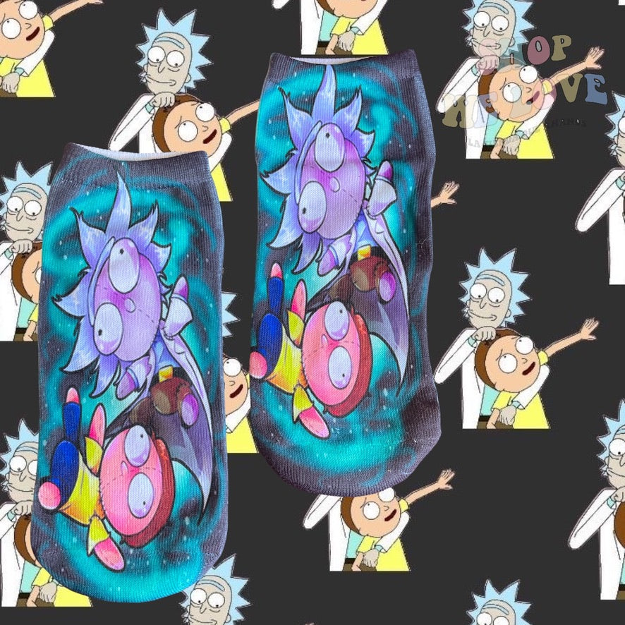 Calcetines Rick And Morty