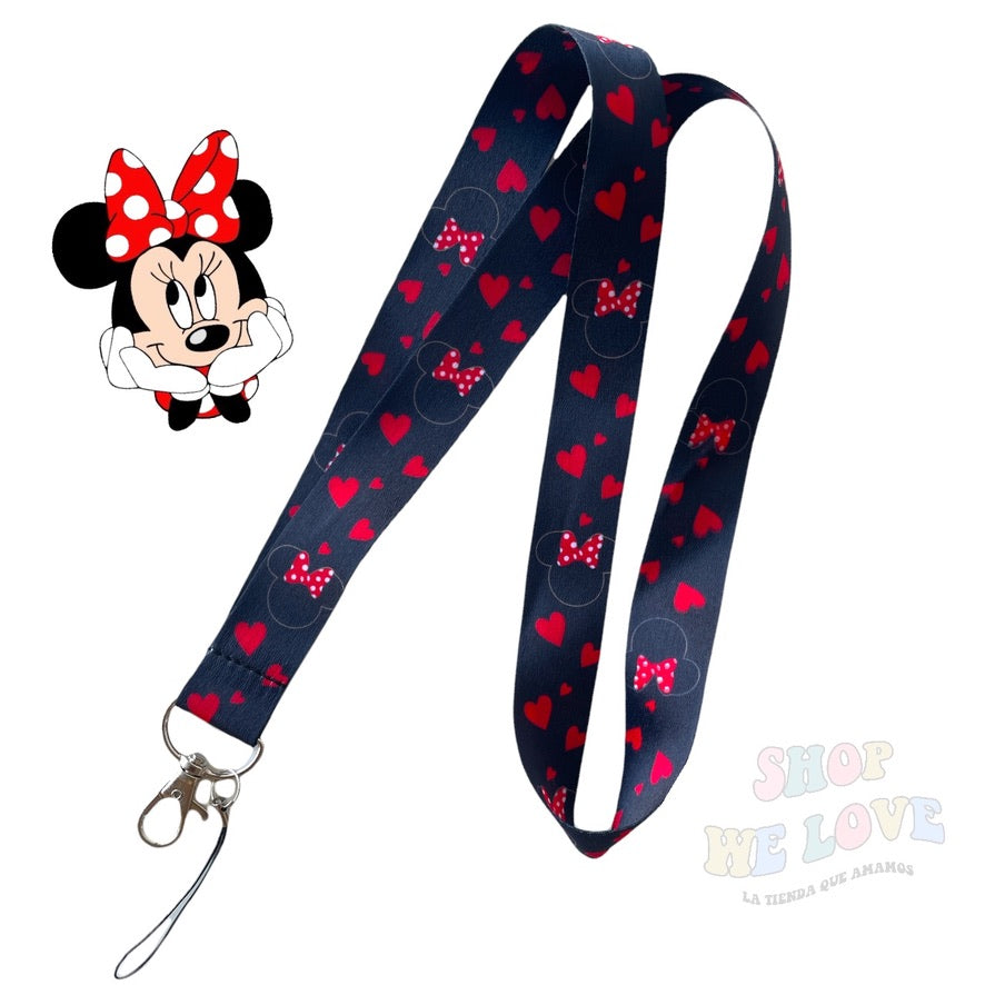 Lanyard Minnie Mouse