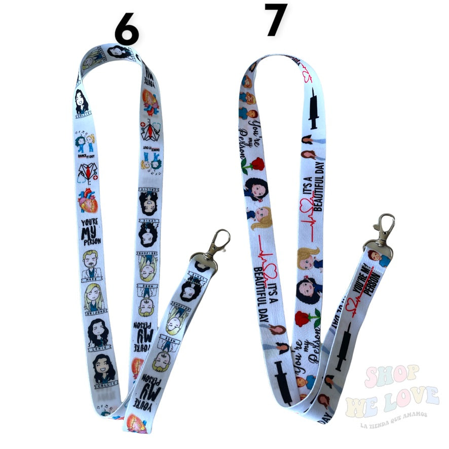 Lanyard Greys Anatomy