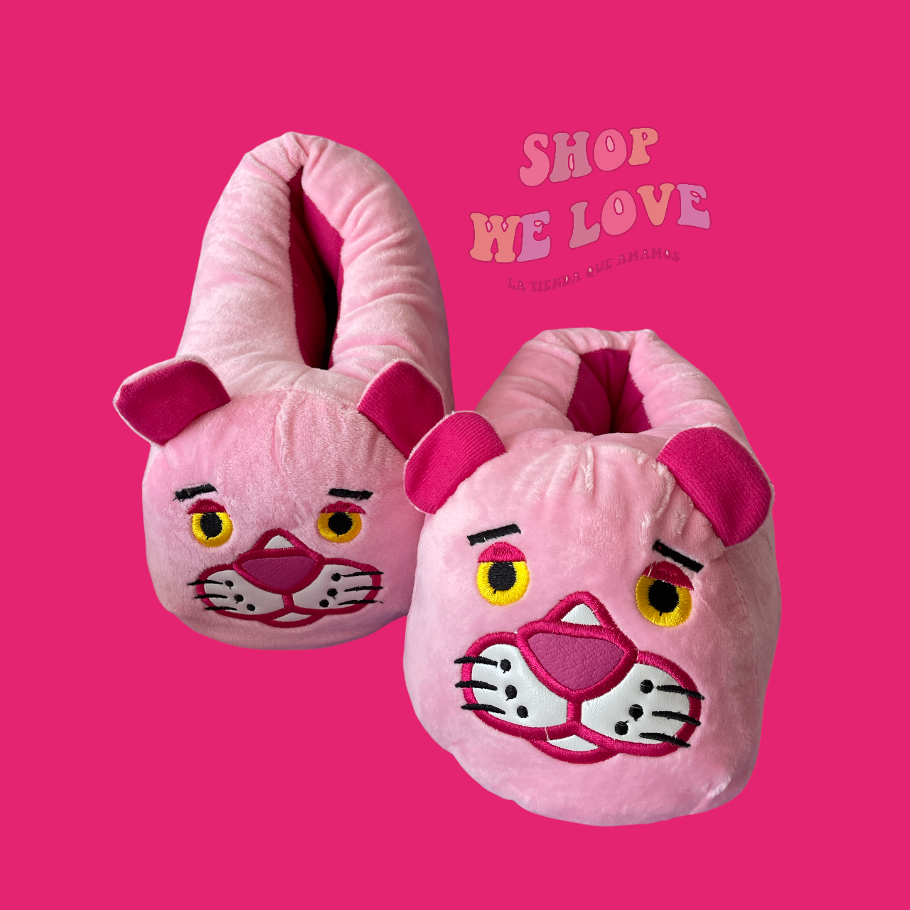 Pantuflas Pantera Rosa
