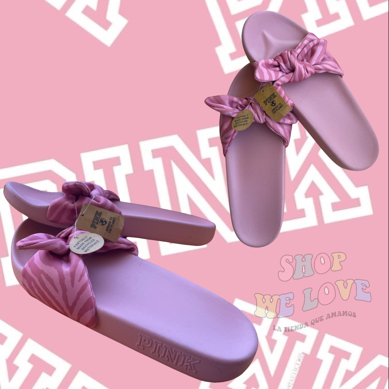 Sandalias Pink Victoria's Secret