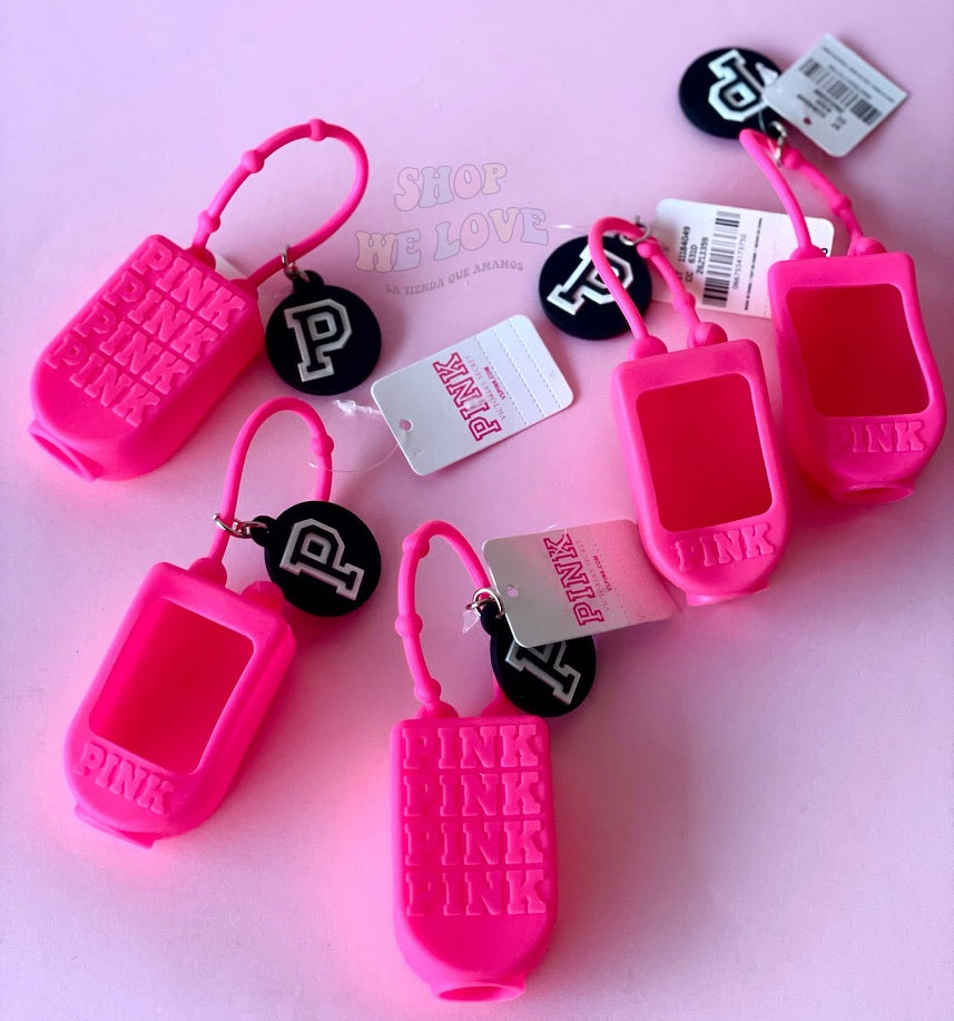 Porta Alcohol Gel Pink Victoria's Secret