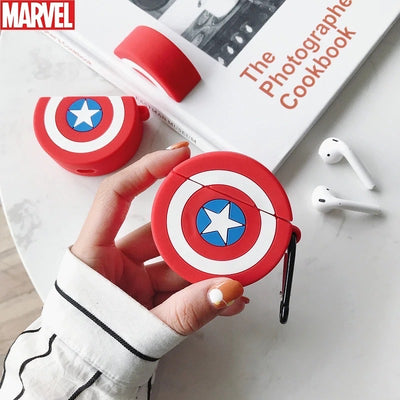 Funda de Audifonos Capitan America