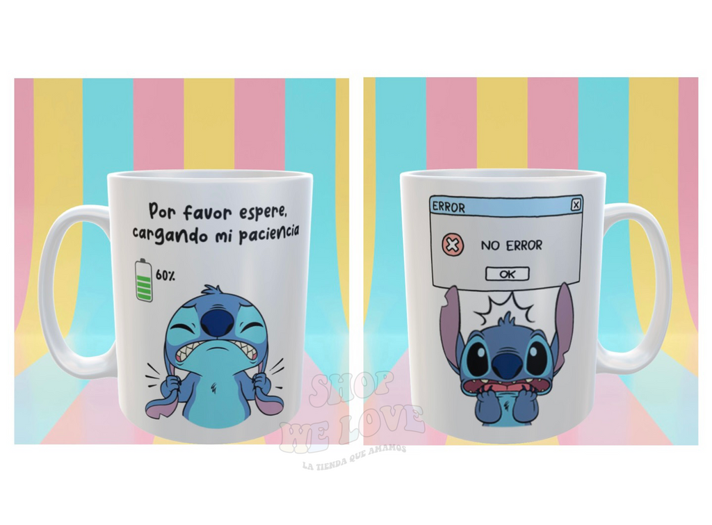 We Love Stitch - Taza