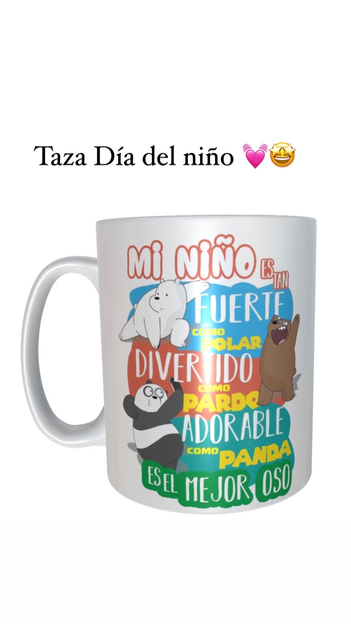 Taza Día del niño