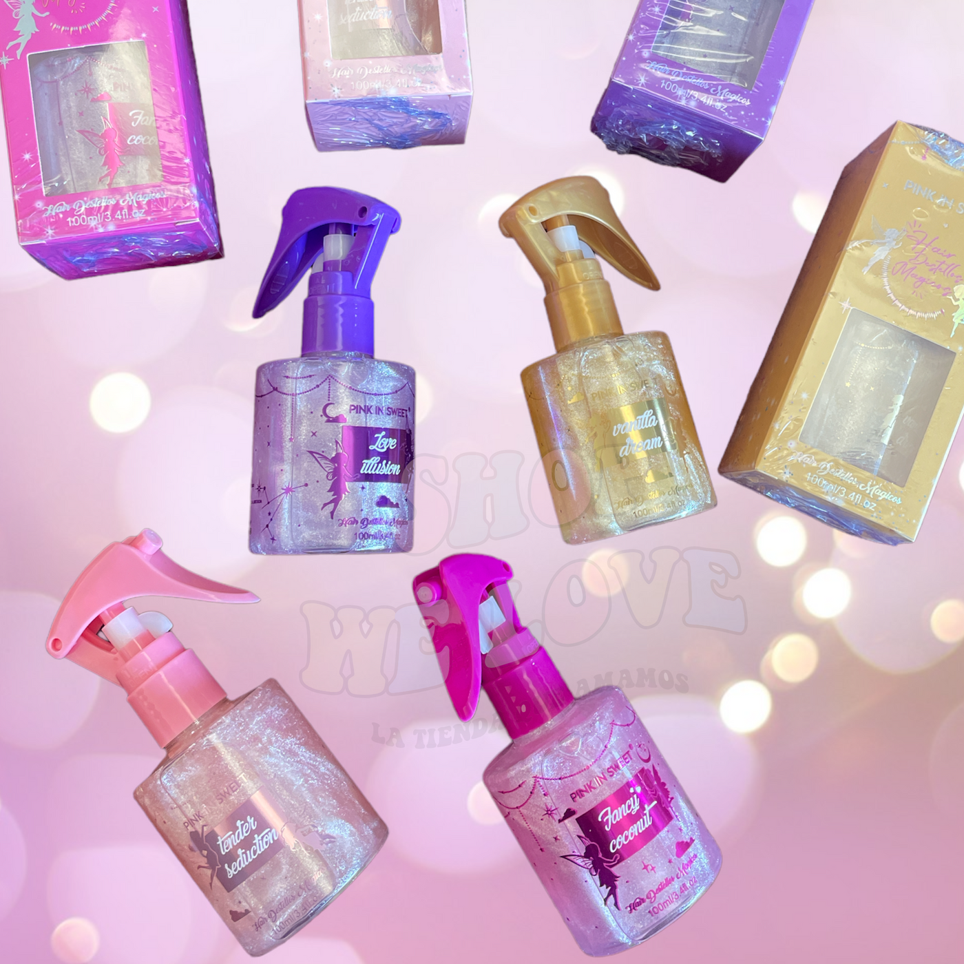 Perfumes Para el cabello